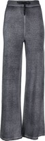 Thumbnail for your product : Avant Toi Washed-Finish Wide-Leg Trousers