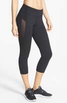 Thumbnail for your product : Zella 'Live In - Hot' Mesh Detail Capris