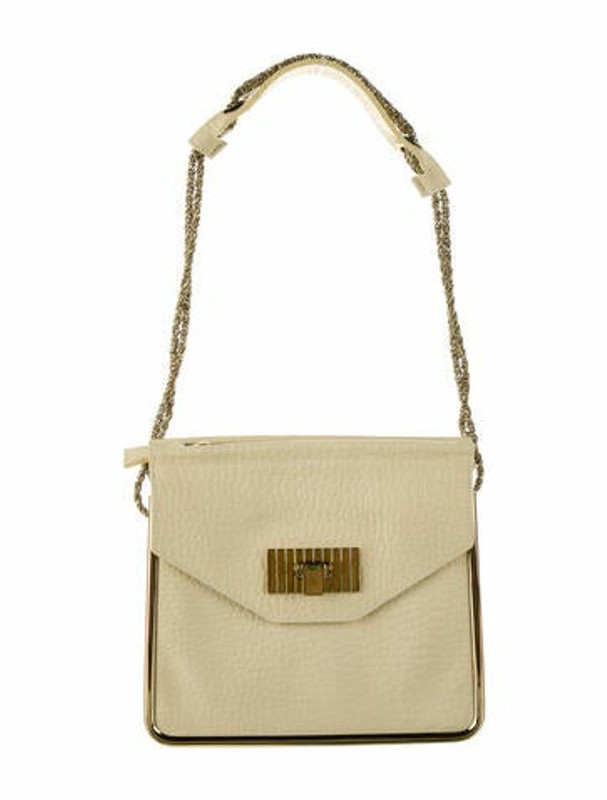 Chloé Leather Sally Bag Gold - ShopStyle