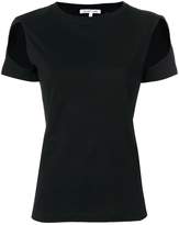 Helmut Lang cut out sleeve T-shirt 