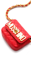 Thumbnail for your product : Moschino Tiny Quilted Chain Bag