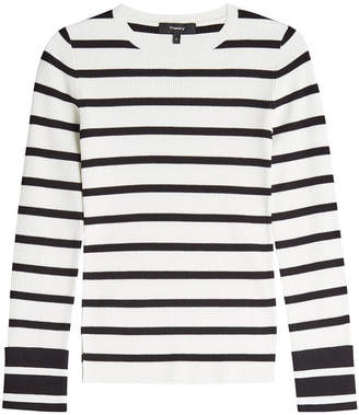 Theory Striped Pullover