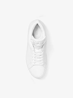 MICHAEL Michael Kors Mindy Floral Applique Leather Sneaker
