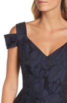 Thumbnail for your product : Maggy London Women's Floral Jacquard Cold Shoulder Sheath Dress
