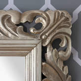 Thumbnail for your product : Decorative Mirrors Online Carved Wood Gilt Silver Mirror