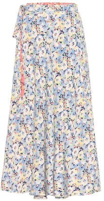 Polo Ralph Lauren Reversible floral midi skirt - ShopStyle