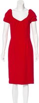 Thumbnail for your product : Dolce & Gabbana Cap Sleeve Sheath Dress w/ Tags