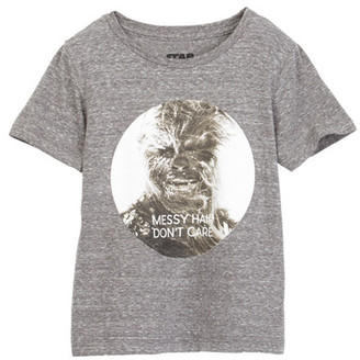 Mighty Fine Messy Hair Don't Care Tee (Little Boys)
