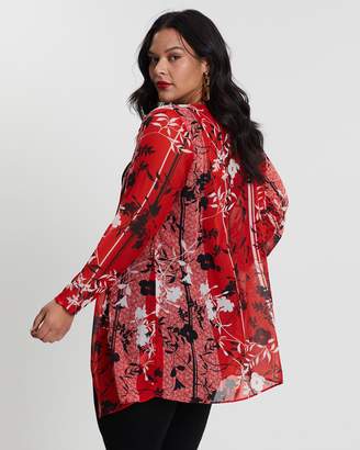 Evans Floral Kimono