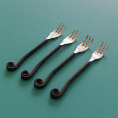 Gourmet Settings Treble Clef Cocktail Fork