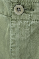 Thumbnail for your product : Madewell Cotton and linen-blend twill shorts