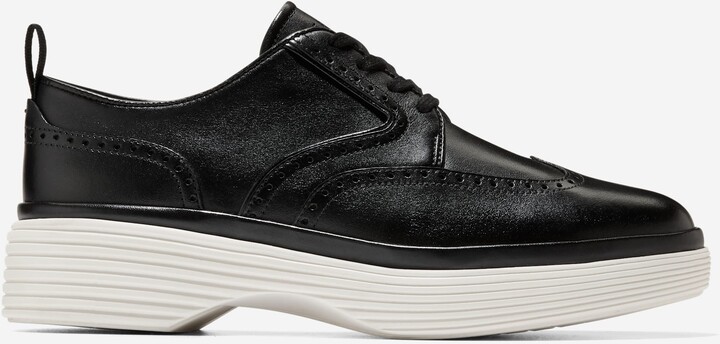 Women's ØriginalGrand City Platform Wingtip Oxfords