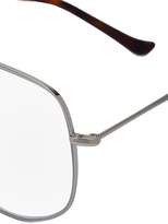 Thumbnail for your product : Grey Ant Mesh aviator optical glasses