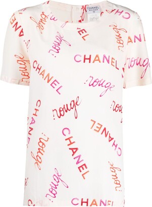Chanel Women's Short sleeve Tops | ShopStyle