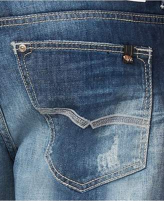 Buffalo David Bitton Men's Six Straight-Fit Destroyed Jeans