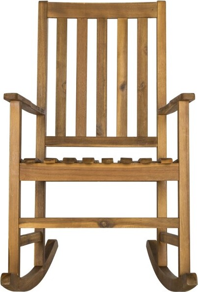 Safavieh BarstowRockingChairIndoor/Outdoor-PAT6707-Teak