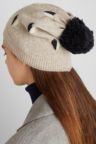 Thumbnail for your product : Chinti and Parker Queen of Hearts intarsia wool beanie