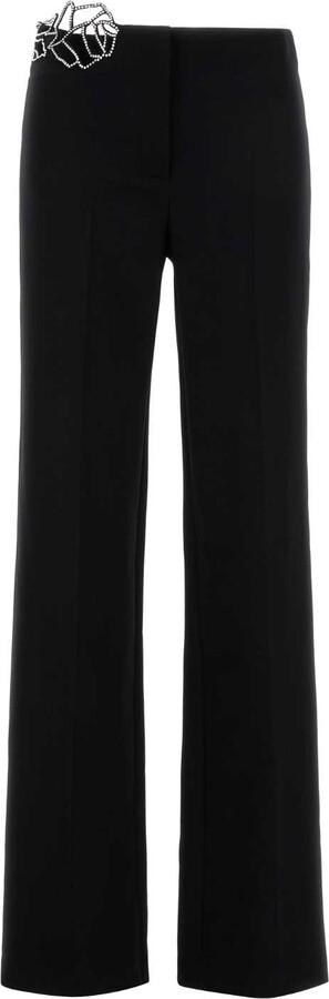 Blumarine Black Cady Pant