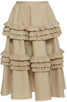 Rochas Pleated Skirt 