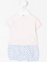 Thumbnail for your product : Little Marc Jacobs T-shirt and striped shorts