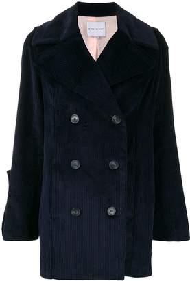 Mira Mikati corduroy buttoned coat