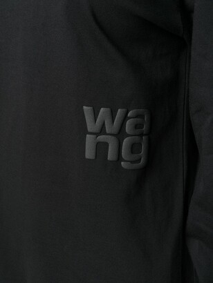Alexander Wang Logo-Print Crew Neck Sweatshirt