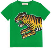Thumbnail for your product : Gucci Children's tiger print t-shirt