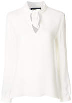 Thumbnail for your product : Vanessa Seward neck-tie blouse