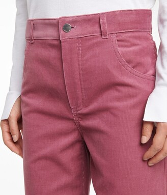 Loro Piana Lan stretch-cotton corduroy pants