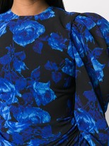 Thumbnail for your product : Richard Quinn Puff Sleeve Floral Mini Dress