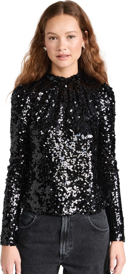 WAYF Sequin Top