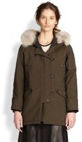 Thumbnail for your product : Rag and Bone 3856 Rag & Bone Waterloo Coyote Fur-Trimmed Parka