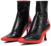 Thumbnail for your product : Jimmy Choo Exclusive to Mytheresa – x Marine Serre leather ankle boots