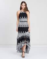 Thumbnail for your product : Cooper St Mimosa High Neck Embroidered Dress