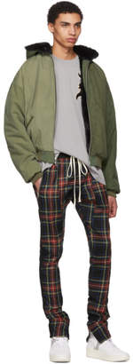 Fear Of God Multicolor Wool Plaid Trousers
