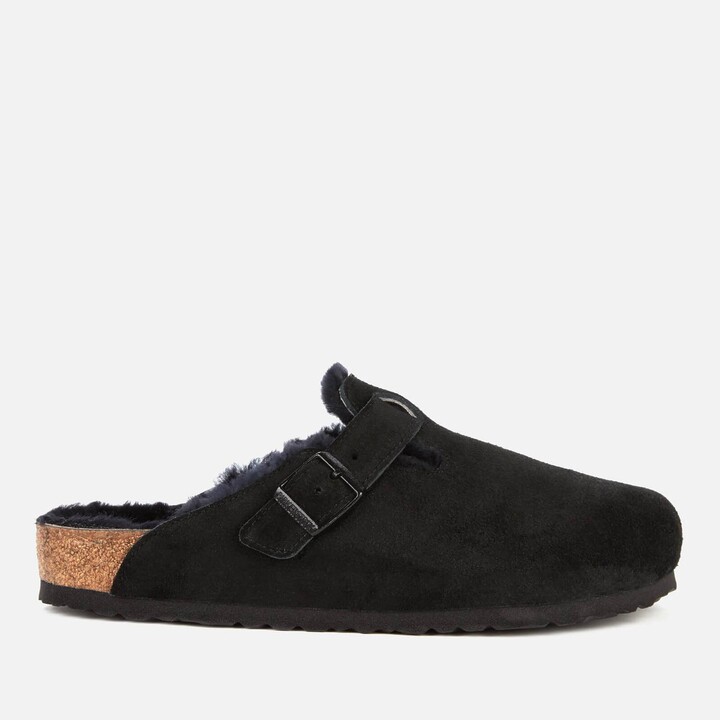 birkenstock fleece lined clogs