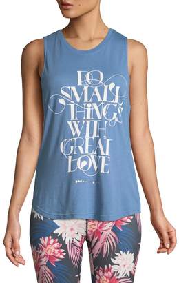 Spiritual Gangster Great Love Muscle Graphic Tank