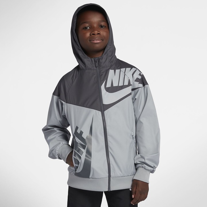 nike youth windbreaker jacket