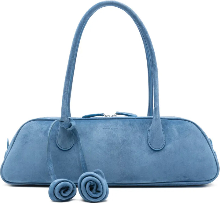 Magda Butrym Brigitte trapeze suede shoulder bag