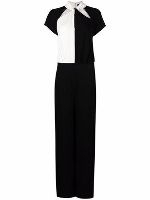サロペット・オーバーオール・オールインワン Karl Lagerfeld Paris Halterneck Jumpsuit Karl Lagerfeld Paris Halterneck Jumpsuit