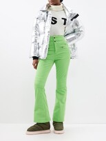 Thumbnail for your product : Perfect Moment Aurora Corduroy High-waist Flared Ski Trousers