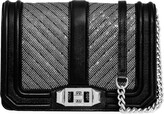 Thumbnail for your product : Rebecca Minkoff Small Chevron Quilted Love Crossbody