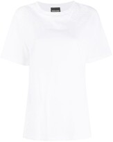 Thumbnail for your product : Ermanno Ermanno lace embroidered T-shirt