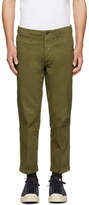 Thumbnail for your product : Visvim Khaki High-Water Chino Trousers