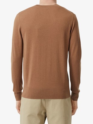 Burberry Cashmere Monogram Motif Sweater