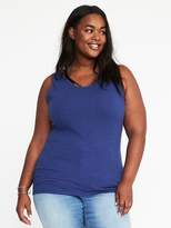 Thumbnail for your product : Old Navy Semi-Fitted Plus-Size Rib-Knit Tank