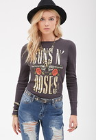 Thumbnail for your product : Forever 21 Guns N Roses Thermal Top