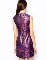 Thumbnail for your product : French Connection Disco Leopard Dress