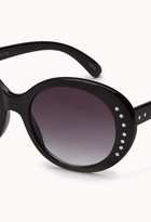 Thumbnail for your product : Forever 21 F7743 Studded Round Sunglasses