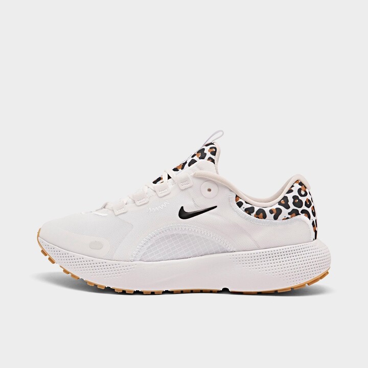 Nike Women's React Escape Run White Leopard Running Shoes - ShopStyle  Activewear